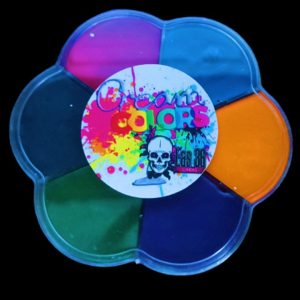 Paleta de flor  cream color